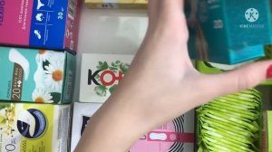 Сбор прокладок на следующие месячные 🩸