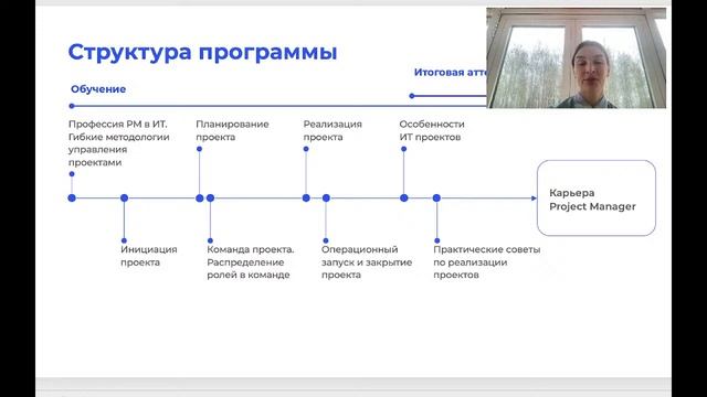 Программа обучения «Project Manager в IT: старт карьеры руководителя IT-проектов»