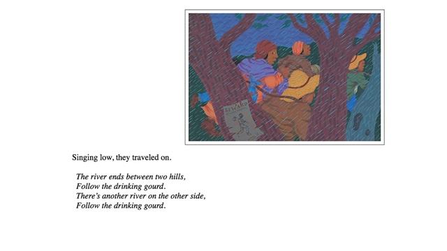 Follow the Drinking Gourd by Jeanette Winter read aloud смотреть онлайн