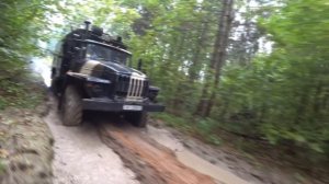 Поспорили УРАЛ или ГАЗ-66!!! Кто круче на бездорожье??? Сам не ожидал!