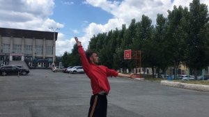 Верхняя подача в волейболе / обучение