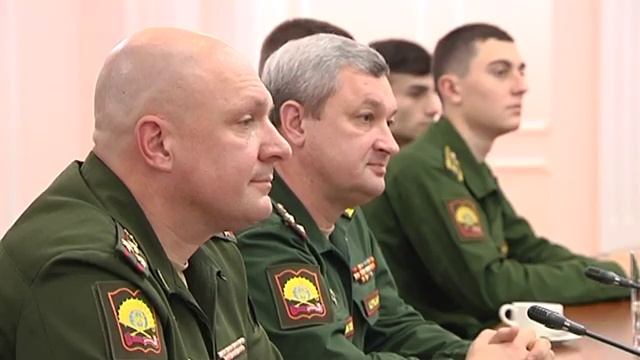 Кондратьев встретился с курсантами Краснодарского военного училища им. Штеменко.mp4
