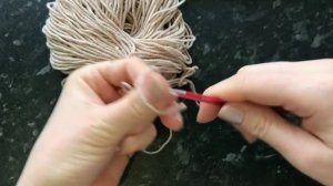 Цветок спицами. Игольница.