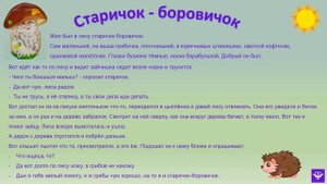 Старичок боровичок