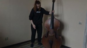 Рубрика Контрабасовые уроки Урок 2 Постановка корпуса при игре на контрабасе стоя