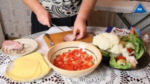 Вкусный салат из цветной капусты супер рецепт