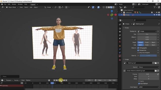 Quickly Import Video References in Blender