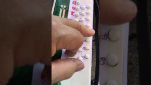 Схема клавиш русской гармони хромка в тональности "Соль-мажор" : правая и левая рука