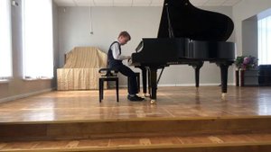 Стручков Феликс Сонатина- Кабалевский. Солнце садится за море - Кырвер