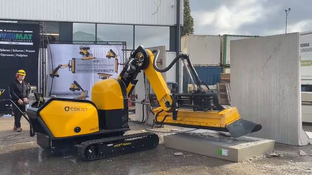 Conjet Automated Concrete Removal (ACR™) Robot 557 MPA смотреть онлайн