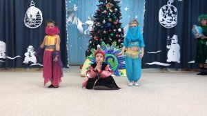 Танец Шахеризад в детском саду