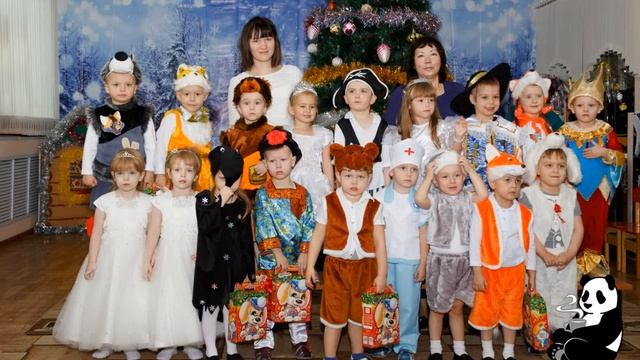 Ретушь общего фото с новогоднего утренника смотреть онлайн