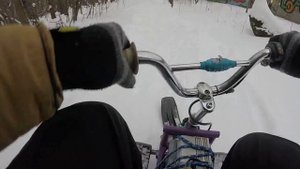 Электро снегокат