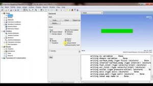 ANSYS Fluent Tutorial, Species Transport Modeling/Methane Combustion, (PART 1/2)