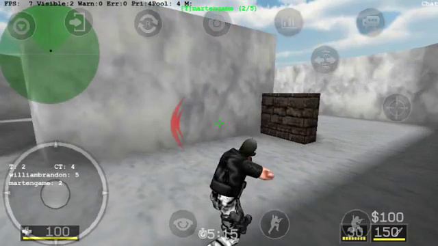 Играем в Cs Portable смотреть онлайн