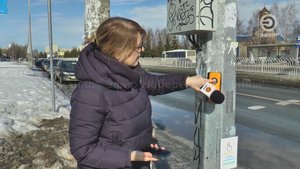 СВЕТОФОРЫ С ВЫЗЫВНОЙ КНОПКОЙ УСТАНОВИЛИ ДЛЯ БЕЗОПАСНОСТИ ПЕШЕХОДОВ