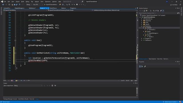 OpenGL (C#) 2D Game Tutorial #4 - 2D Camera смотреть онлайн