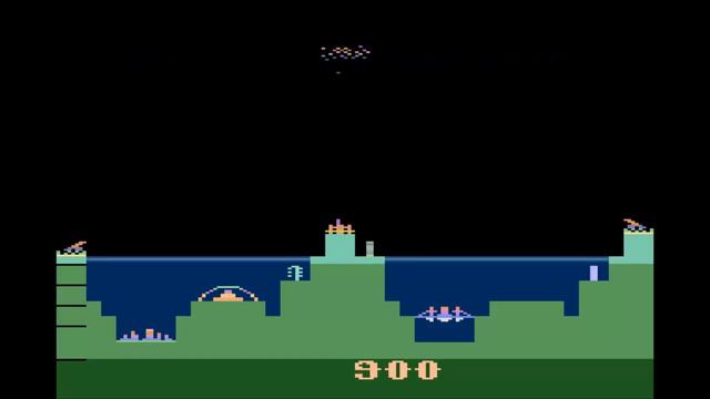 Atlantis Gameplay [Atari 2600]