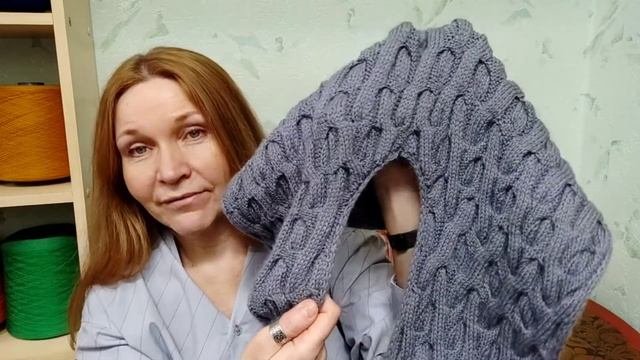 #вязание_спицами #красивый_узор Презентация трёх видео с подробным вязанием башлыка.