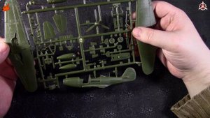 Обзор модели самолета P-39N "Аэрокобра" фирмы "Звезда" в 1/72 масштабе.