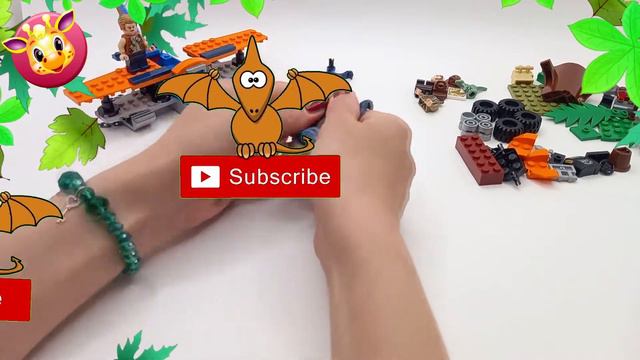 LEGO DINOSAURS. Video for boys. Lego for boys. Unpacking toys. Распаковка игрушек. KIDZ PLAY