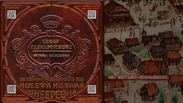 28. Звулон-Биньомин \ Рабби Йосеф Ицхак Шнеерсон «СЕФЕР ЃАЗИХРОЙНОЙС» Аудиокнига смотреть онлайн