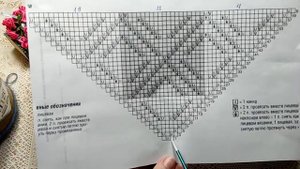 Как связать Бактус спицами или мини шаль.