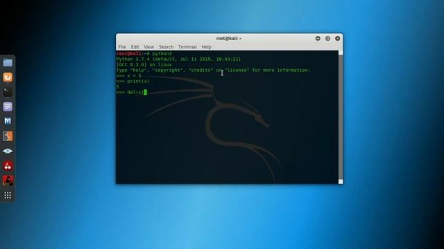 How to delete a variable in python смотреть онлайн