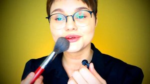 АСМР Массаж кисточками Шепот Регина Лерпа