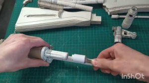 Kalashnikov assault rifle Ak-74 из бумаги ч 23