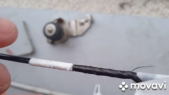 Ремонт спиннинга Major Craft Crostage углеволокном.