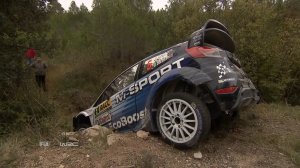 WRC Highlights - RallyRACC - Rally de España 2015