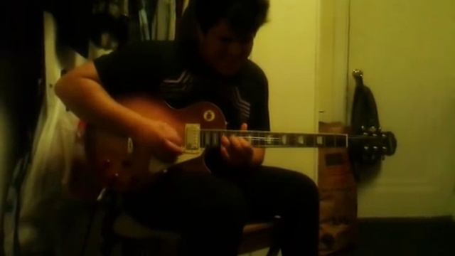 Smooth Jazz Sax w/Guitar Improvisation Epiphone Les Paul Plus Top смотреть онлайн