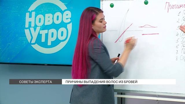 Почему выпадают волосы из бровей? смотреть онлайн