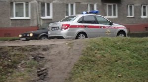 Лада Грана Росгвардия с сиреной и проблесковыми маяками