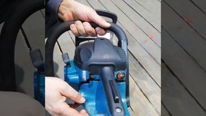 Заводка(запуск) цепной бензопилы MAKITA