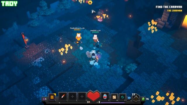 Enter the Muengon - Let's Play Minecraft Dungeons Co-Op Part 1 смотреть онлайн