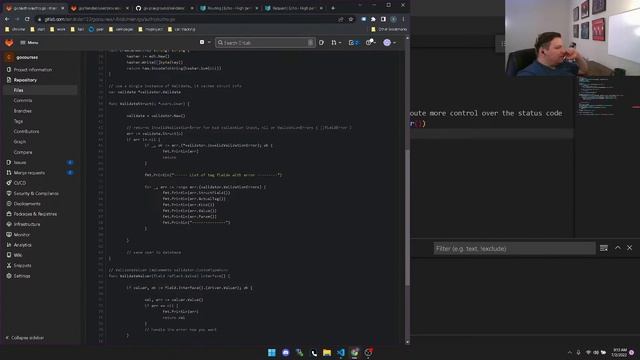golang live coding adding validation смотреть онлайн