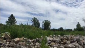 Водопад на даче река Лосиха Алтайский край июнь 2022