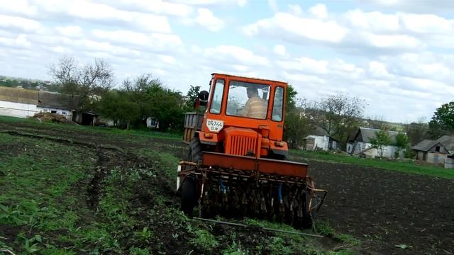 сеялка на Т-16 смотреть онлайн