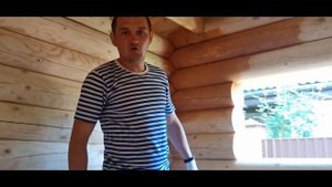 Чистовая отделка бани | Баня из оцилиндрованного бревна | Карма