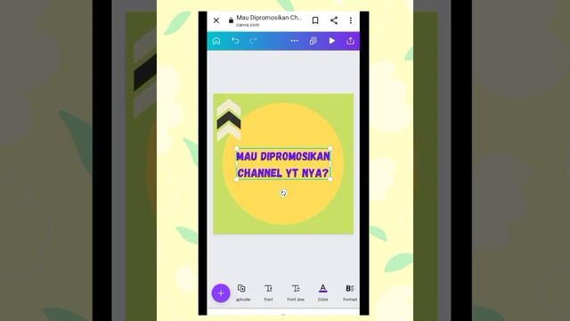 CARA MEMBUAT GIF DI CANVA untuk konten di Youtube Community Tab #youtuberpemula #gif #canvapro