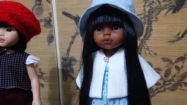 Собираемся на выставку кукол, часть вторая, ещё три куклы Паола Рейна Paola Reina doll 26.01.2023 смотреть онлайн