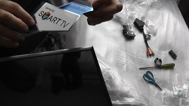 Распаковка Sony Playstation( PS4) и телевизора Samsung 32 JB 5500 часть 7 смотреть онлайн
