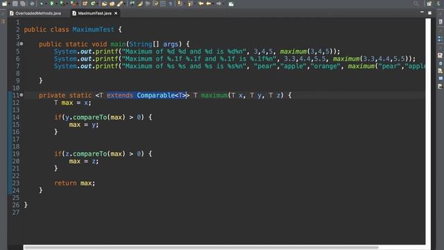 7) Generics Maximum Example | Java with Ali