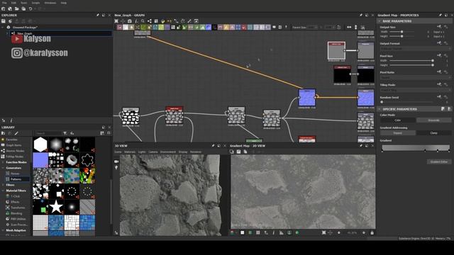 Substance Designer #20 - Mossy Stone Ground смотреть онлайн