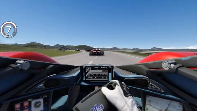 Delage D12 2021 vs Ferrari F1 2018 @ Highlands смотреть онлайн