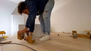 Обзор двухуровненвой квартиры 20 кв.м. во Франции