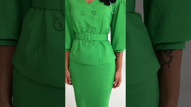 Костюм/комплект Мода Юрс 2521 травяной смотреть онлайн