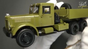 ЯАЗ-210Г. Легендарные грузовики СССР № 40. MODIMIO Collections. Обзор журнала и модели.